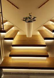 trap met verlichting