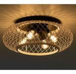 houten plafondlamp