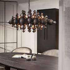 hanglampen eettafel design