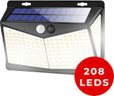 solar buitenlamp met sensor