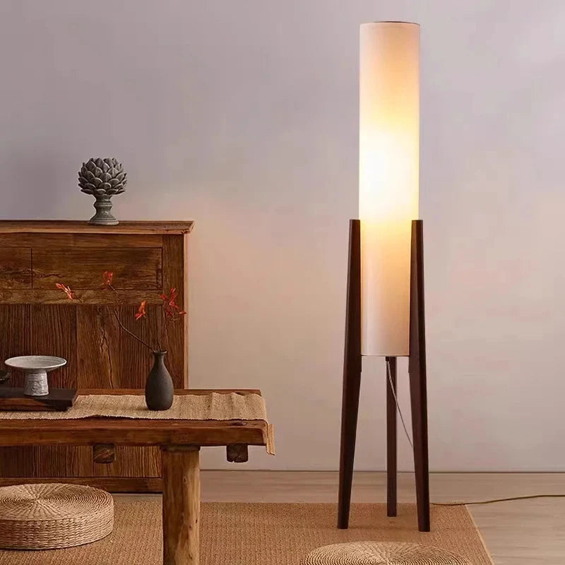 staande lamp hout